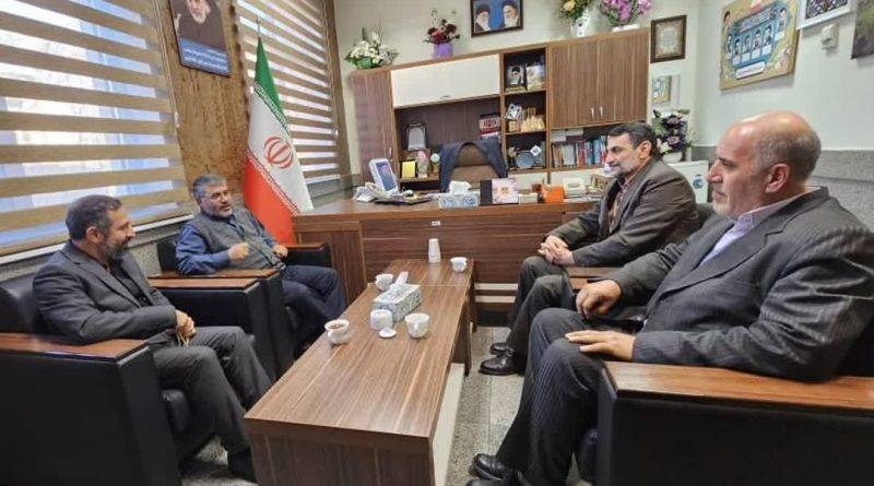 دیدار مشاور اقتصادی صندوق مشترک استانها سازمان نظام مهندسی کشاورزی و منابع طبیعی با مسئولان استان آذربایجان شرقی