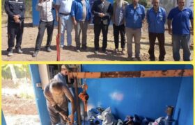 مراحل پایانی طرح آبرسانی به محله خسبان شهرستان طالقان