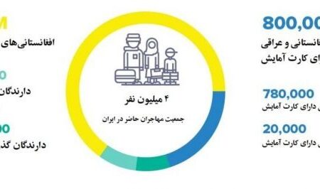 آخرین آمار مهاجرت از افغانستان (هفته دوم تیر ۱۴۰۱)