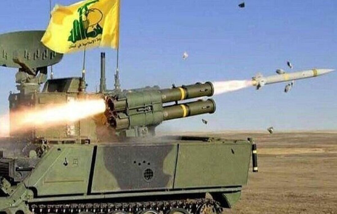 حزب‌الله با۱۰۰ موشک شمال اراضی اشغالی (کریات‌شمونه) را هدف قرار داد