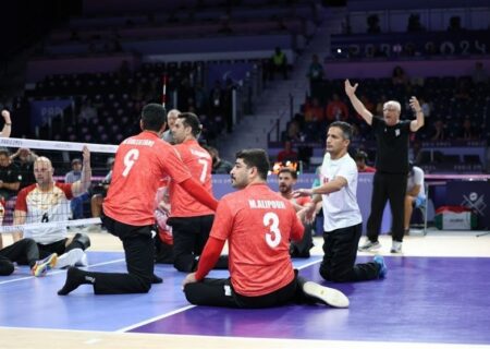 اقتدار والیبال نشسته ایران را مقابل آلمان نشان دادیم