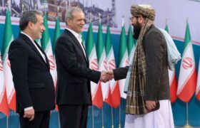 حضور سفیر طالبان در جشن سلام سفرا