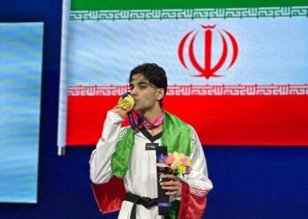 ابوالفضل زندی، قهرمان تکواندو ایران، مدال طلای جهانی ۲۰۲۵ را کسب کرد!